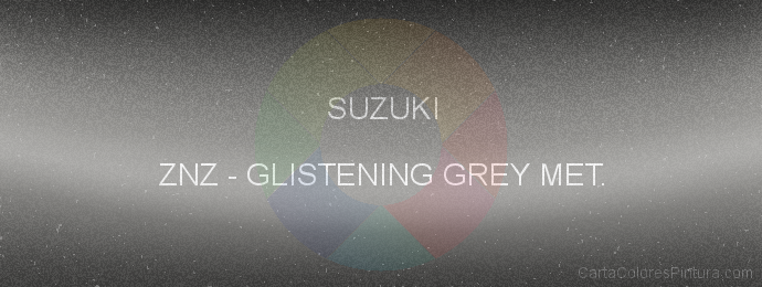 Pintura Suzuki ZNZ Glistening Grey Met.