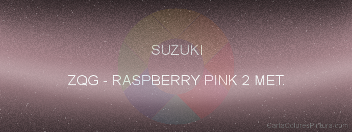 Pintura Suzuki ZQG Raspberry Pink 2 Met.