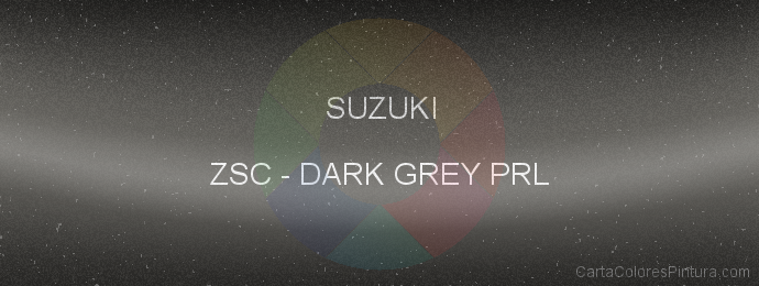 Pintura Suzuki ZSC Dark Grey Prl