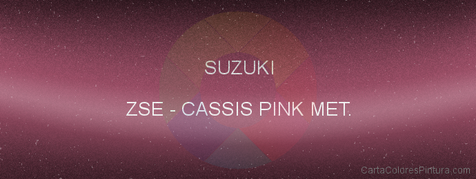 Pintura Suzuki ZSE Cassis Pink Met.