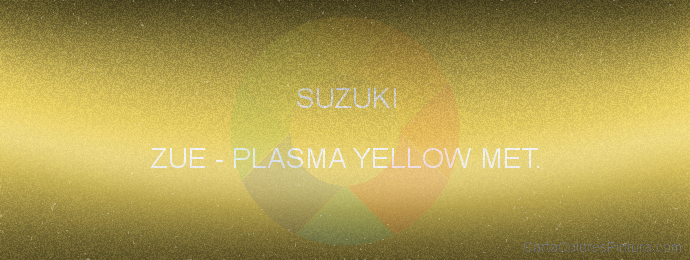 Pintura Suzuki ZUE Plasma Yellow Met.
