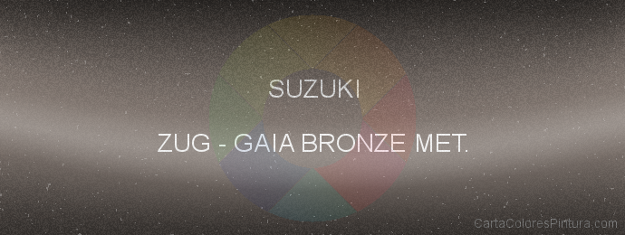 Pintura Suzuki ZUG Gaia Bronze Met.
