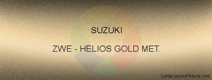 Pintura Suzuki ZWE Helios Gold Met.