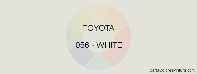 Pintura Toyota 056 White