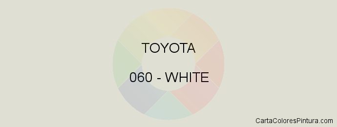 Pintura Toyota 060 White