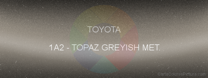 Pintura Toyota 1A2 Topaz Greyish Met.