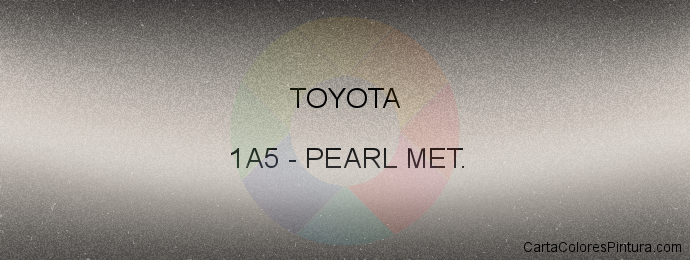 Pintura Toyota 1A5 Pearl Met.