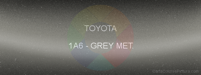 Pintura Toyota 1A6 Grey Met.