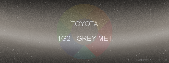 Pintura Toyota 1G2 Grey Met.