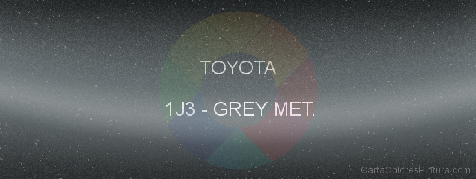 Pintura Toyota 1J3 Grey Met.
