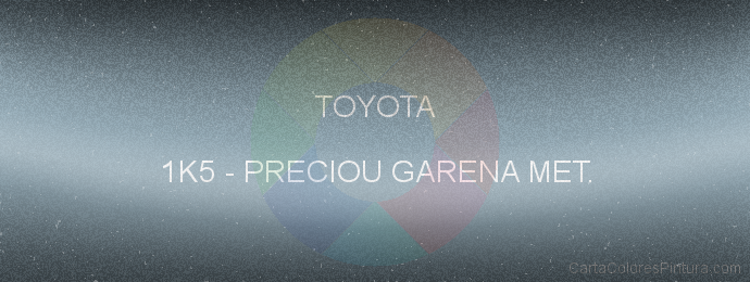 Pintura Toyota 1K5 Preciou Garena Met.