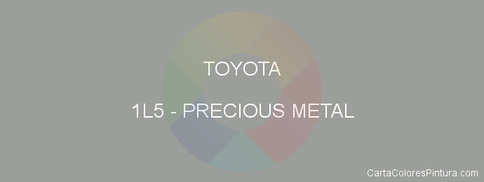 Pintura Toyota 1L5 Precious Metal