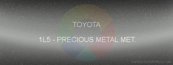 Pintura Toyota 1L5 Precious Metal Met.