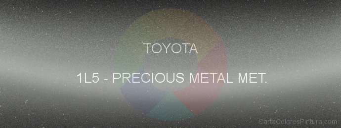 Pintura Toyota 1L5 Precious Metal