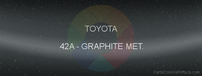 Pintura Toyota 42A Graphite Met.