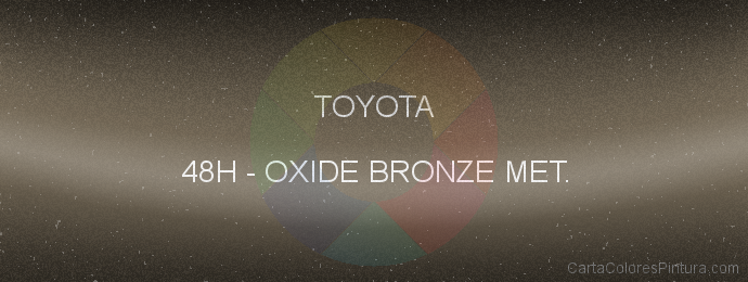 Pintura Toyota 48H Oxide Bronze Met.