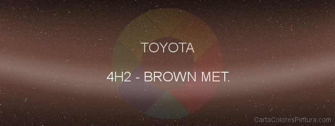 Pintura Toyota 4H2 Brown Met.