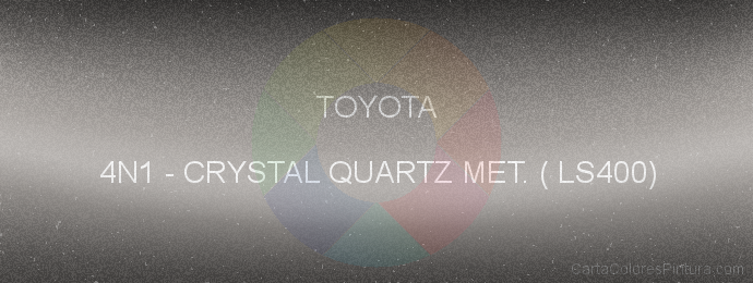 Pintura Toyota 4N1 Crystal Quartz Met. ( Ls400)