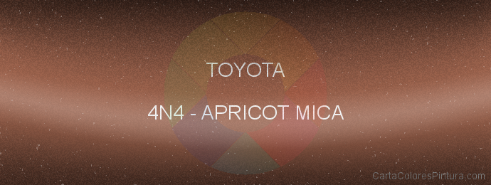 Pintura Toyota 4N4 Apricot Mica