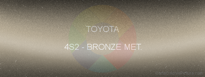 Pintura Toyota 4S2 Bronze Met.