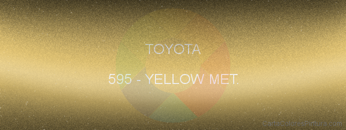 Pintura Toyota 595 Yellow Met.