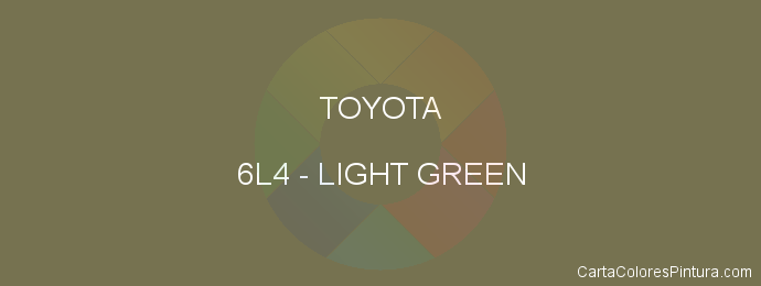 Pintura Toyota 6L4 Light Green