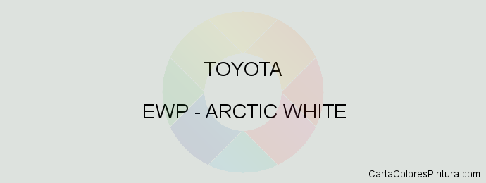 Pintura Toyota EWP Arctic White