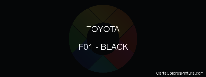 Pintura Toyota F01 Black
