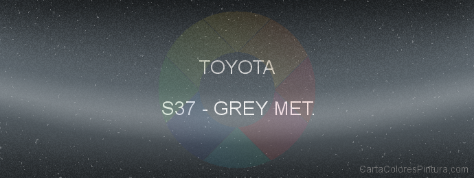 Pintura Toyota S37 Grey Met.