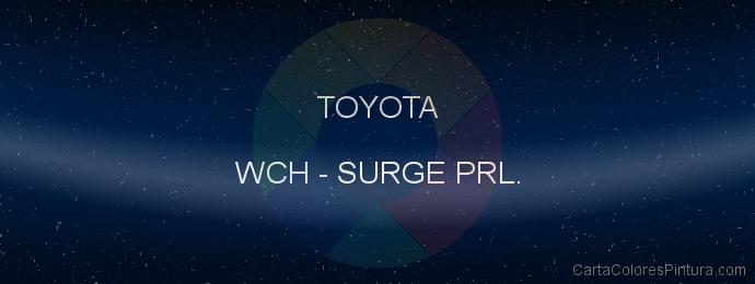 Pintura Toyota WCH Surge Prl.