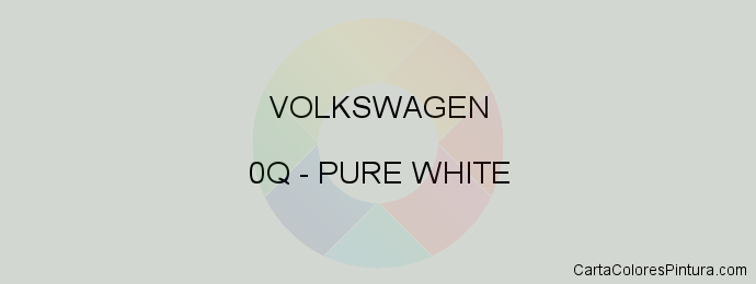 Pintura Volkswagen 0Q Pure White