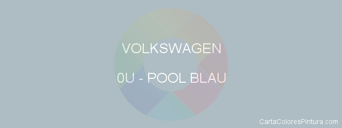 Pintura Volkswagen 0U Pool Blau
