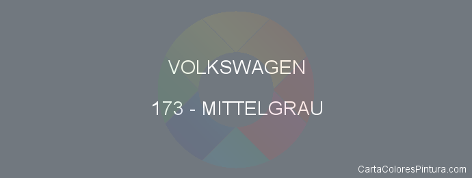 Pintura Volkswagen 173 Mittelgrau