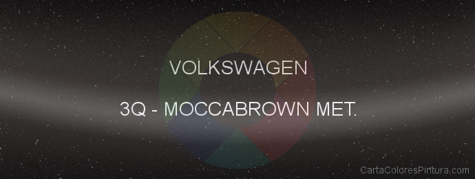 Pintura Volkswagen 3Q Moccabrown Met.