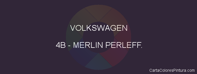 Pintura Volkswagen 4B Merlin Perleff.