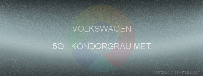 Pintura Volkswagen 5Q Kondorgrau Met.