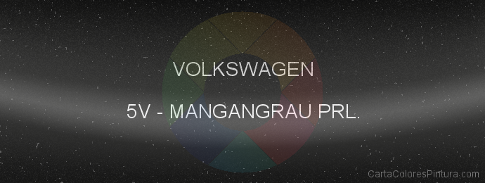 Pintura Volkswagen 5V Mangangrau Prl.