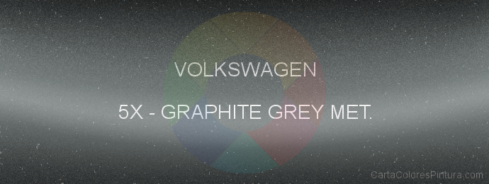 Pintura Volkswagen 5X Graphite Grey Met.