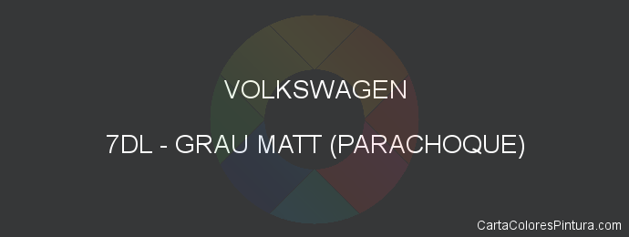 Pintura Volkswagen 7DL Grau Matt (parachoque)