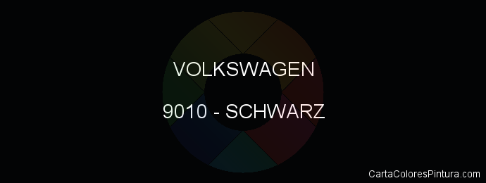 Pintura Volkswagen 9010 Schwarz