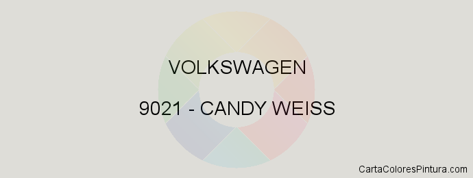 Pintura Volkswagen 9021 Candy Weiss