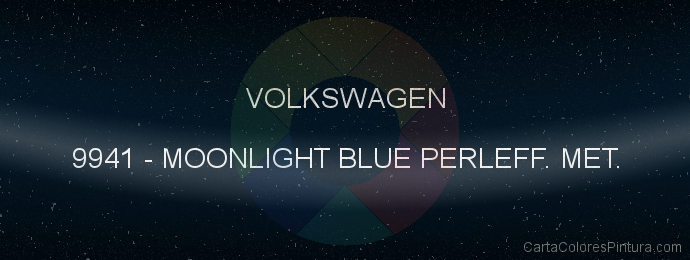 Pintura Volkswagen 9941 Moonlight Blue Perleff. Met.