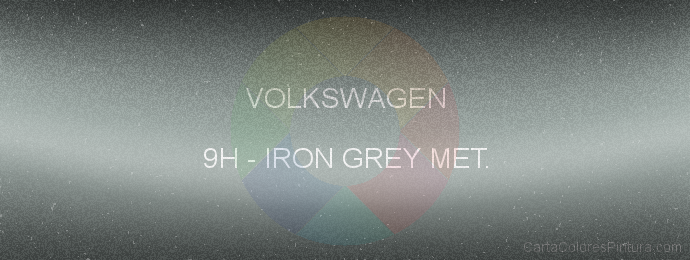 Pintura Volkswagen 9H Iron Grey Met.