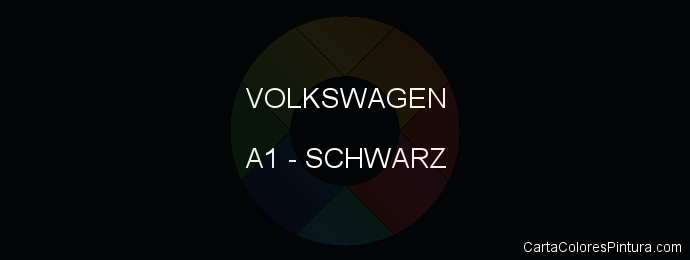 Pintura Volkswagen A1 Schwarz