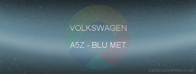 Pintura Volkswagen A5Z Blu Met.