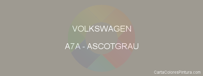 Pintura Volkswagen A7A Ascotgrau