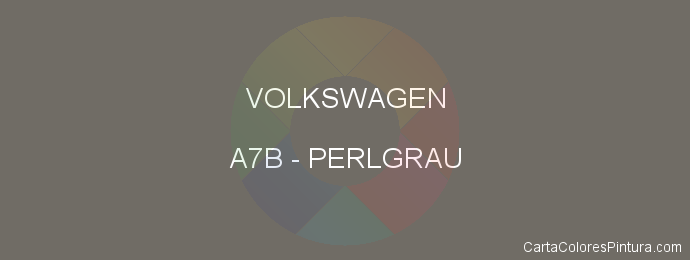 Pintura Volkswagen A7B Perlgrau