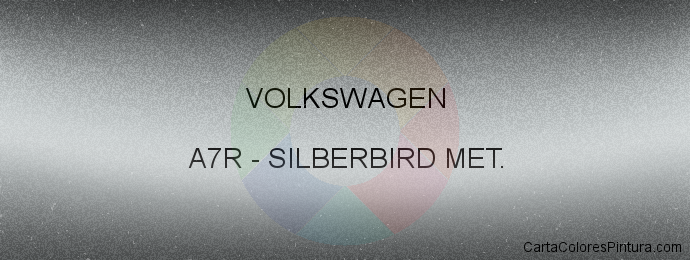 Pintura Volkswagen A7R Silberbird Met.