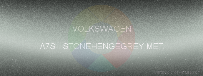 Pintura Volkswagen A7S Stonehengegrey Met.