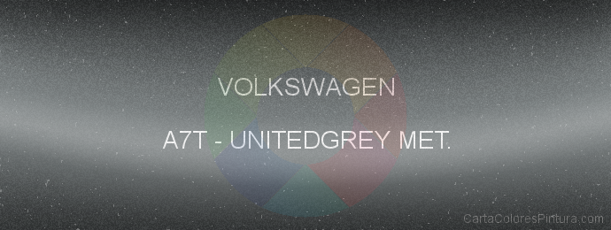 Pintura Volkswagen A7T Unitedgrey Met.
